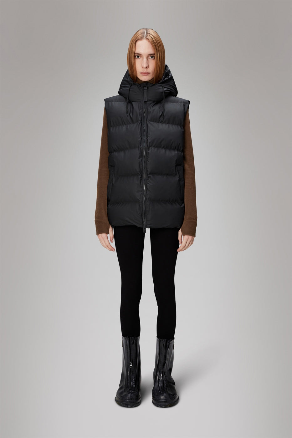 Dunjacka Alta Puffer Vest W3T2 - Black - Unisex