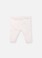 Pantalons Bébé Maille Pleine - Blanc