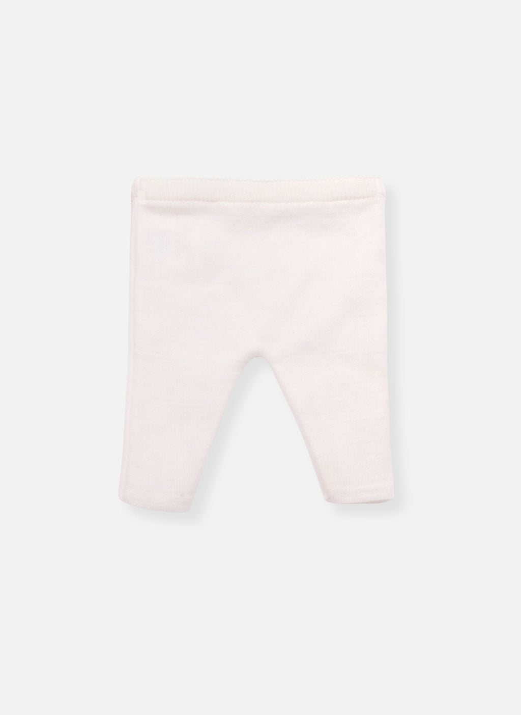 Pantalons Bébé Maille Pleine - Blanc
