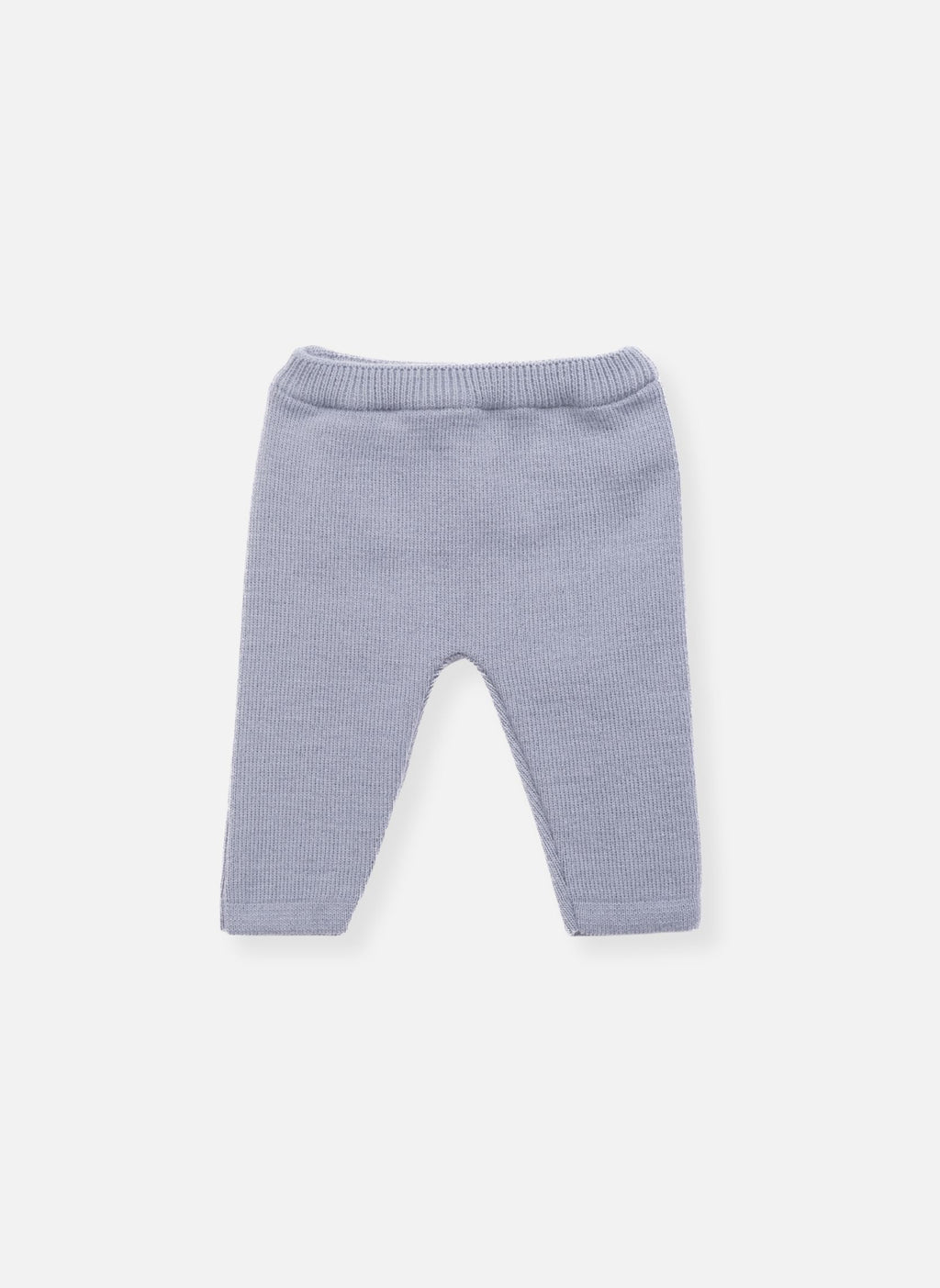 Pantalons Bébé Maille Pleine - Bleu Tradewinds