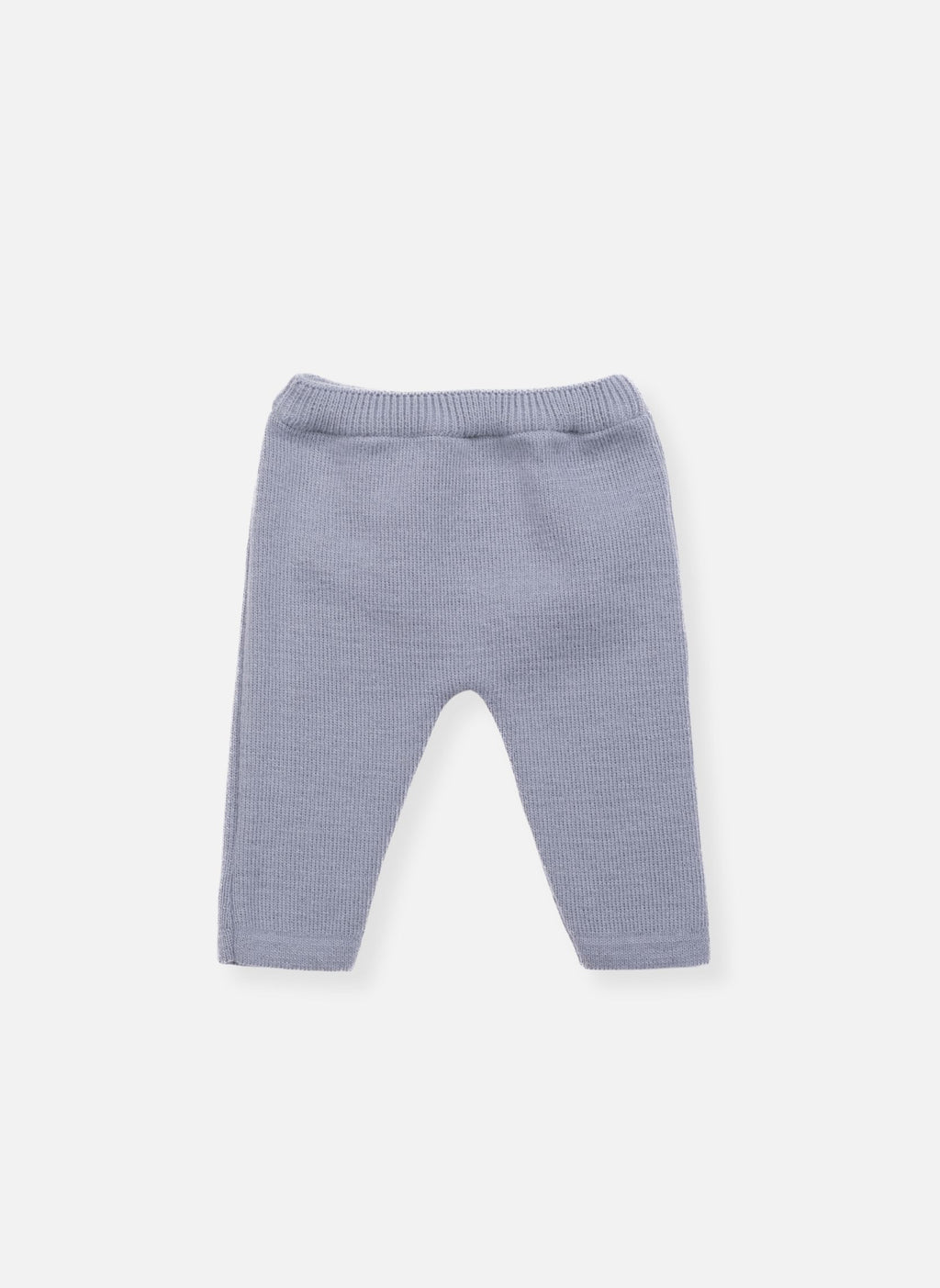 Pantalons Bébé Maille Pleine - Bleu Tradewinds