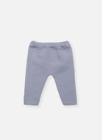 Pantalons Bébé Maille Pleine - Bleu Tradewinds