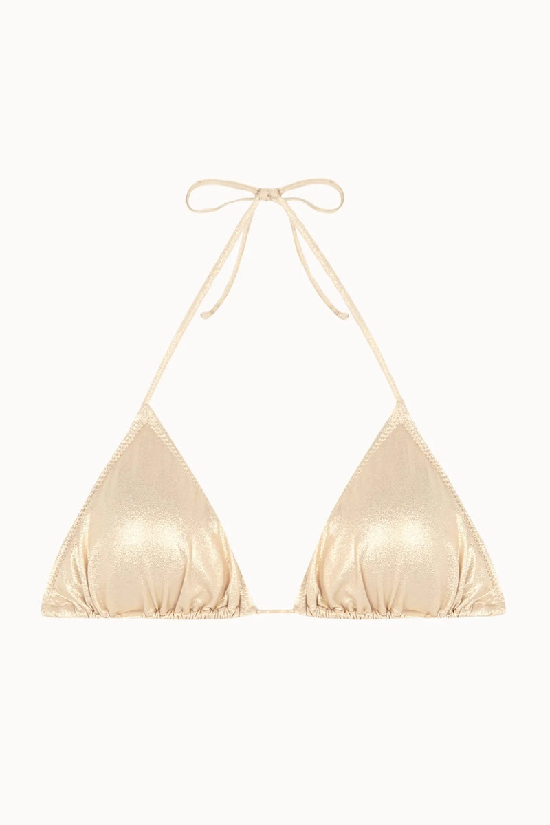 Top de bikini dorado - Dorado
