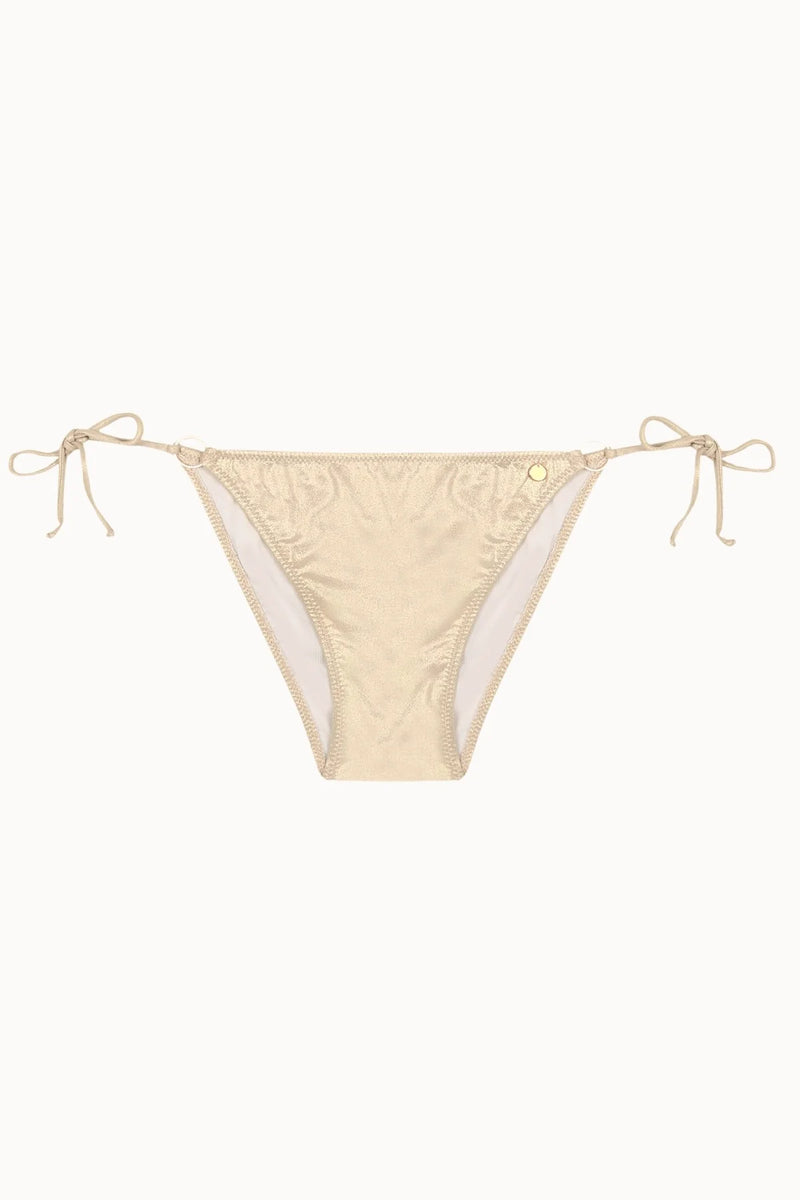 Braguita de bikini dorada - Dorado