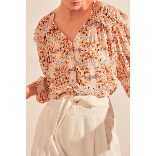 Suncoo - Blusa - Beige