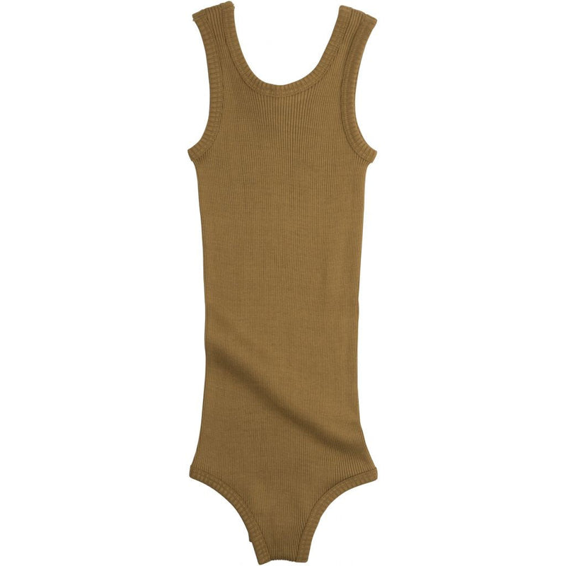 Minimalisma - Golden Leaf Silk Bornholm Bodysuit
