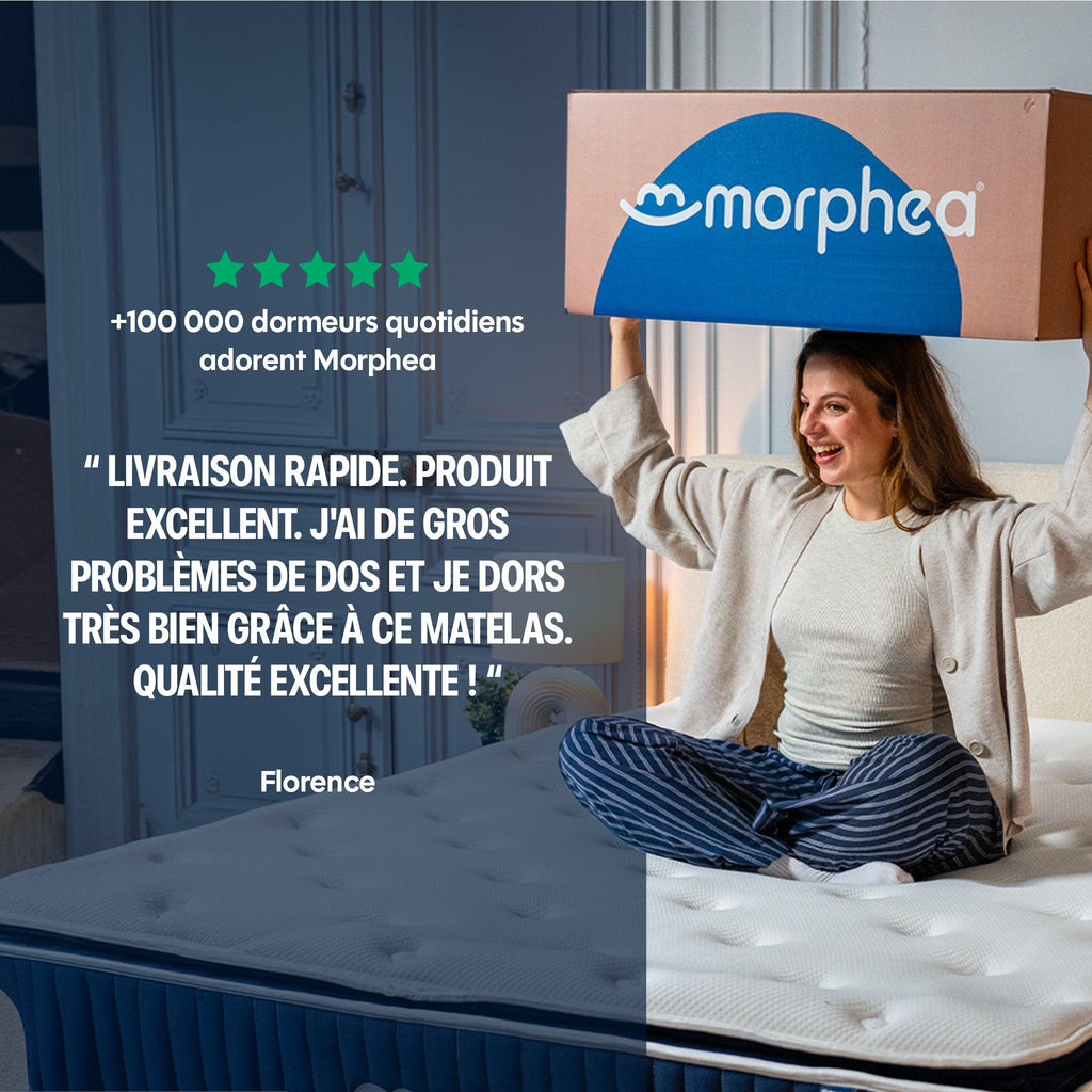 Matelas Hybride Luxe Victoria - Mémoire De Forme - 30Cm