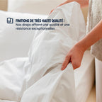 Housse De Couette Satin De Coton - 5 Coloris Au Choix