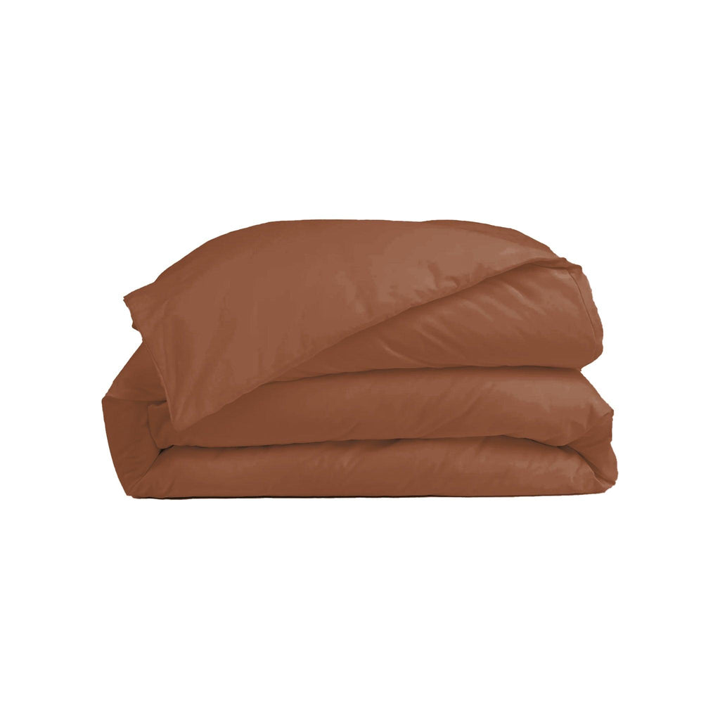 Housse De Couette Satin De Coton - 5 Coloris Au Choix