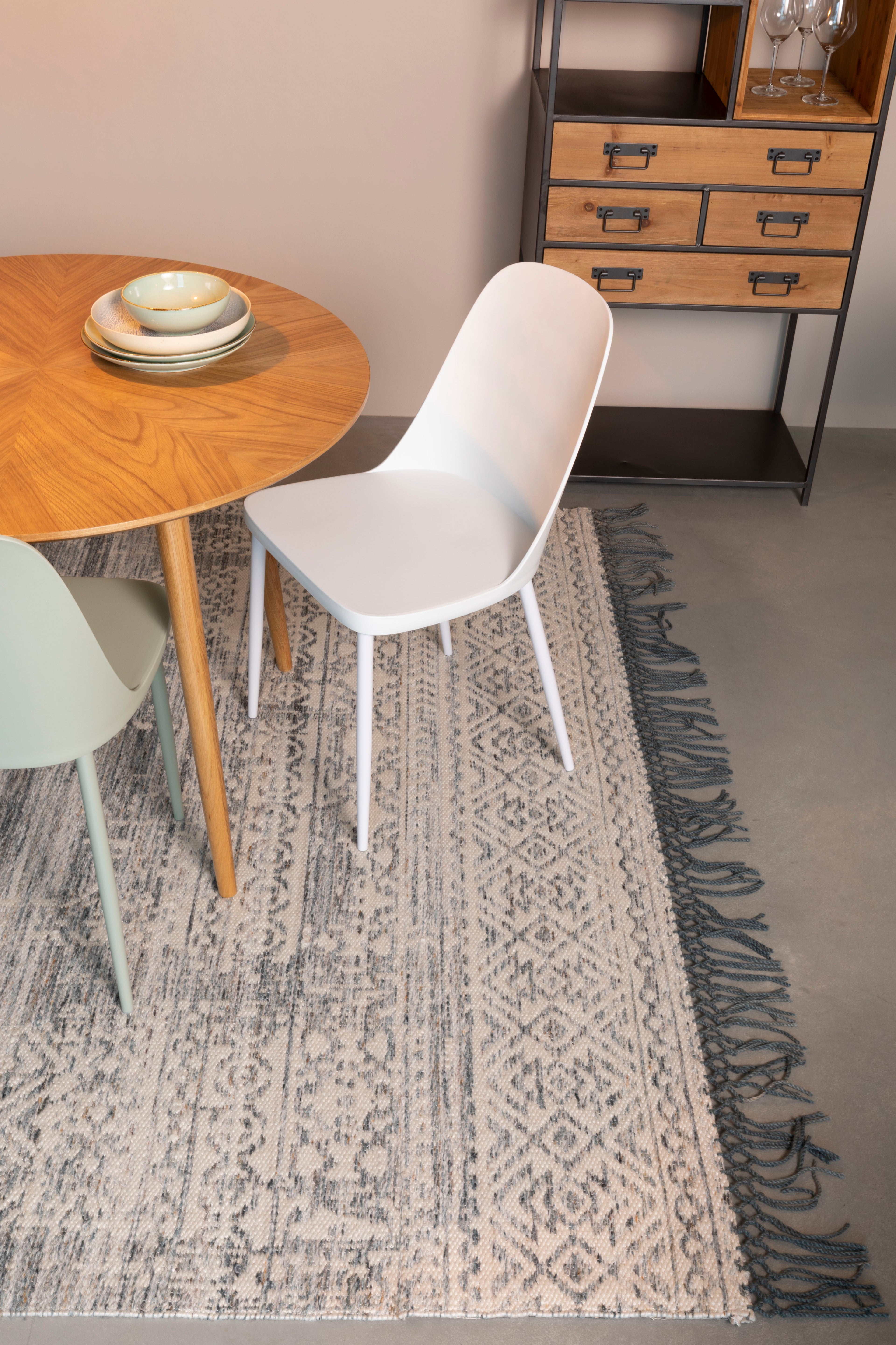 Pip All - Dining Chair - Polypropylene Plastic - White