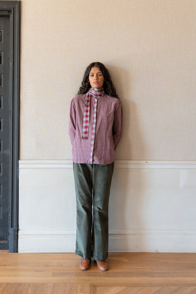 Pantalón pana verde - Vanó Studio