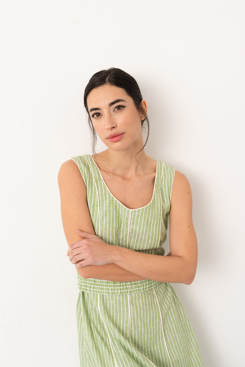 Robe Vendome - Vert