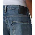Levi's 502 Blue Mid-Rise Tapered Jeans