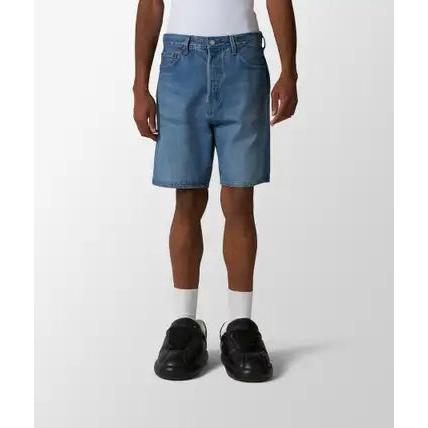 Short En Jean Taille Mi-Haute Levi's 501 80S Bleu