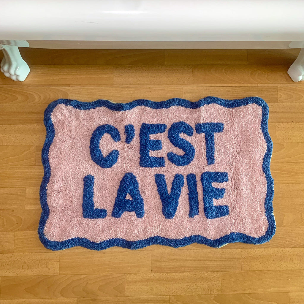 Alfombra de baño C'Est La Vie
