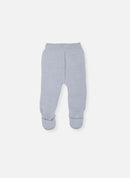 Footed Trousers - Gray