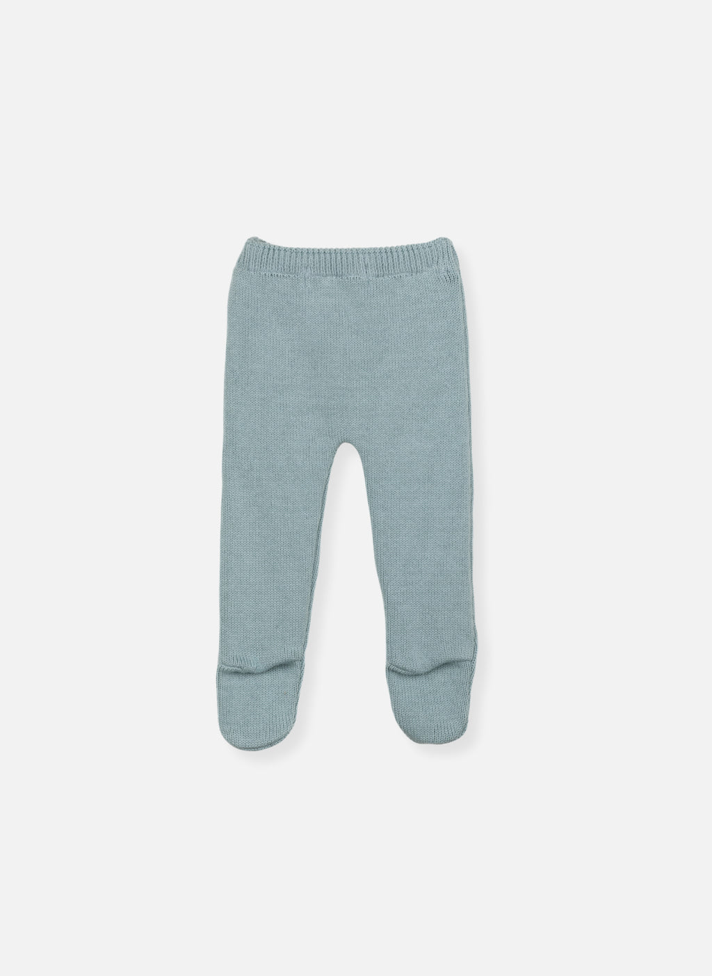 Pantalon À Pieds En Coton Petits Chats - Bleu Danube