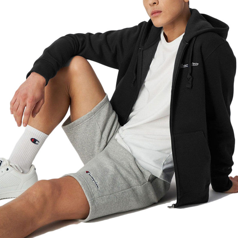 Sweat À Capuche Champion Full Zip - Noir