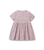 Abito in jersey Anna - Fiori rosa e blu