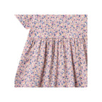 Abito in jersey Anna - Fiori rosa e blu