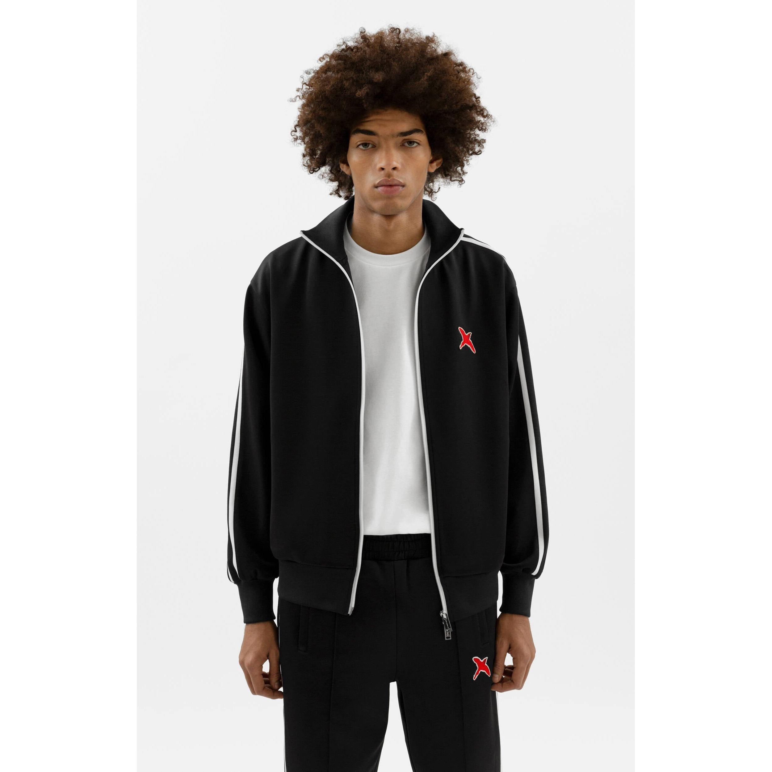 Chaqueta roja Bee Bird Track - Negro - Hombre