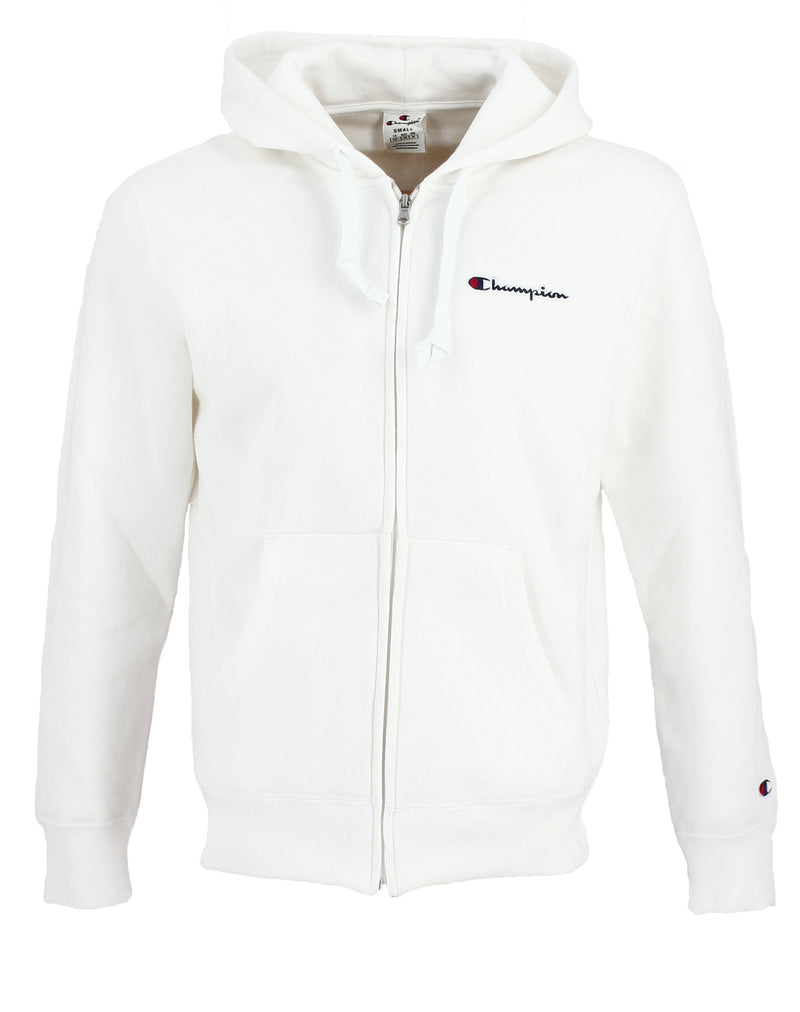 Sweat À Capuche Champion Full Zip - Blanc