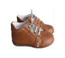 Chaussures Bottillons Azylis Sport Lacets - Cuir Camel - Mixte