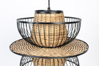 Carmen L - Pendant Lamp - Metal - Black