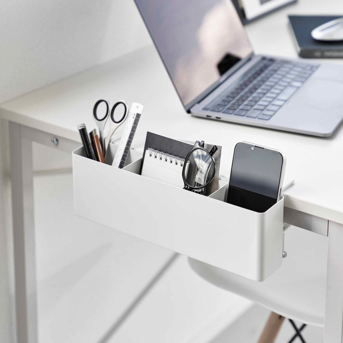 Panier De Bureau Tower Slim - Blanc