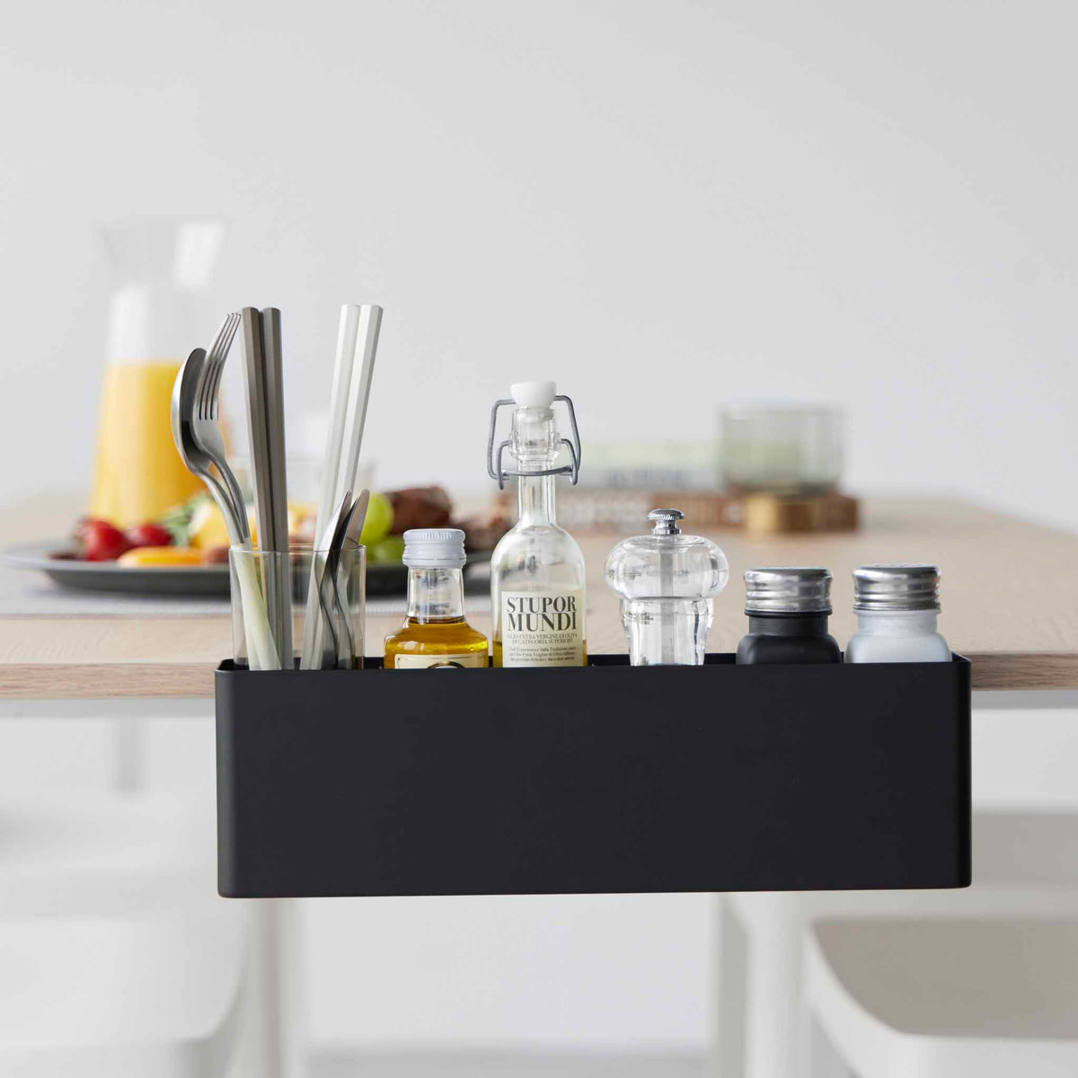 Panier De Bureau Tower Slim - Noir