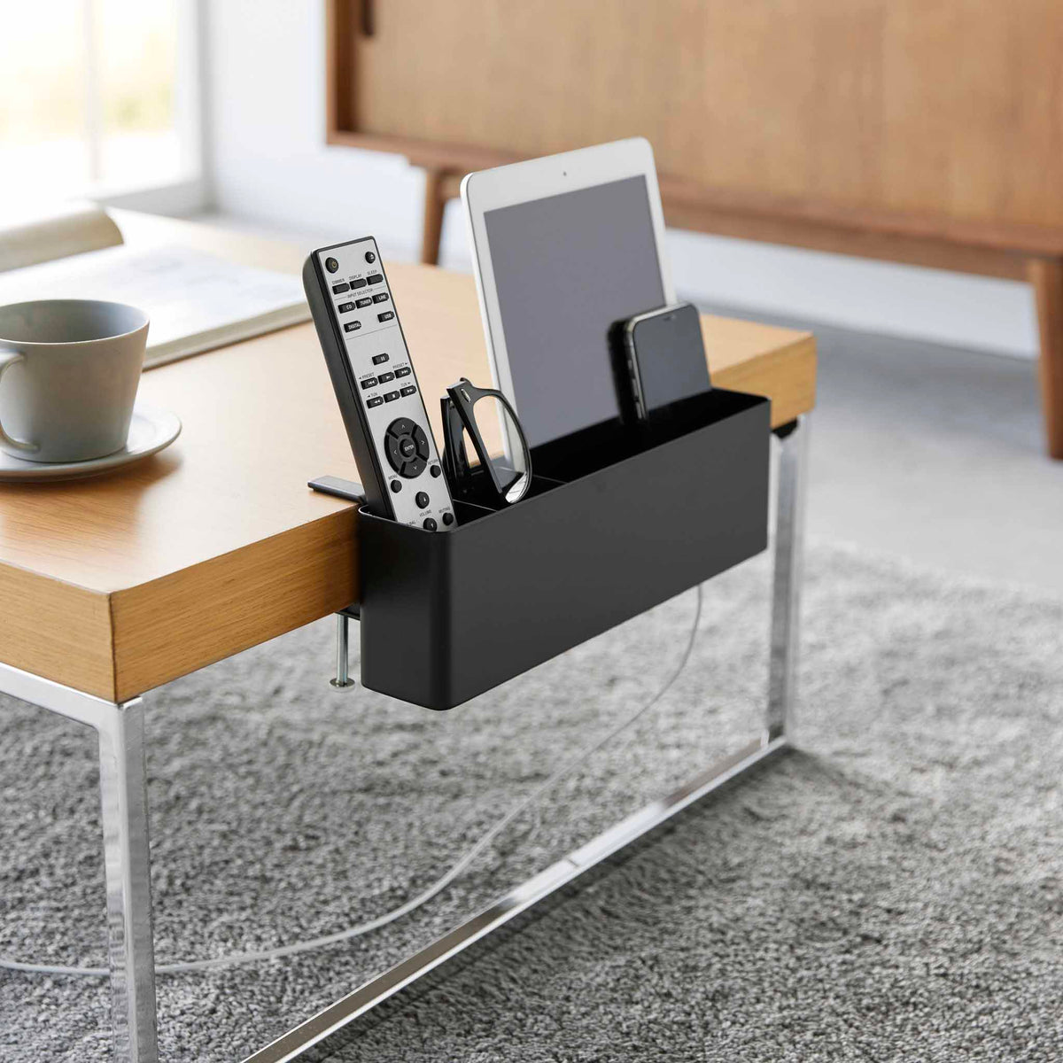 Panier De Bureau Tower Slim - Noir