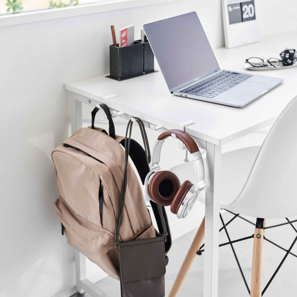 Tower Desk Hooks - White