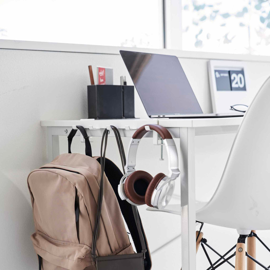 Crochets De Bureau Tower - Blanc