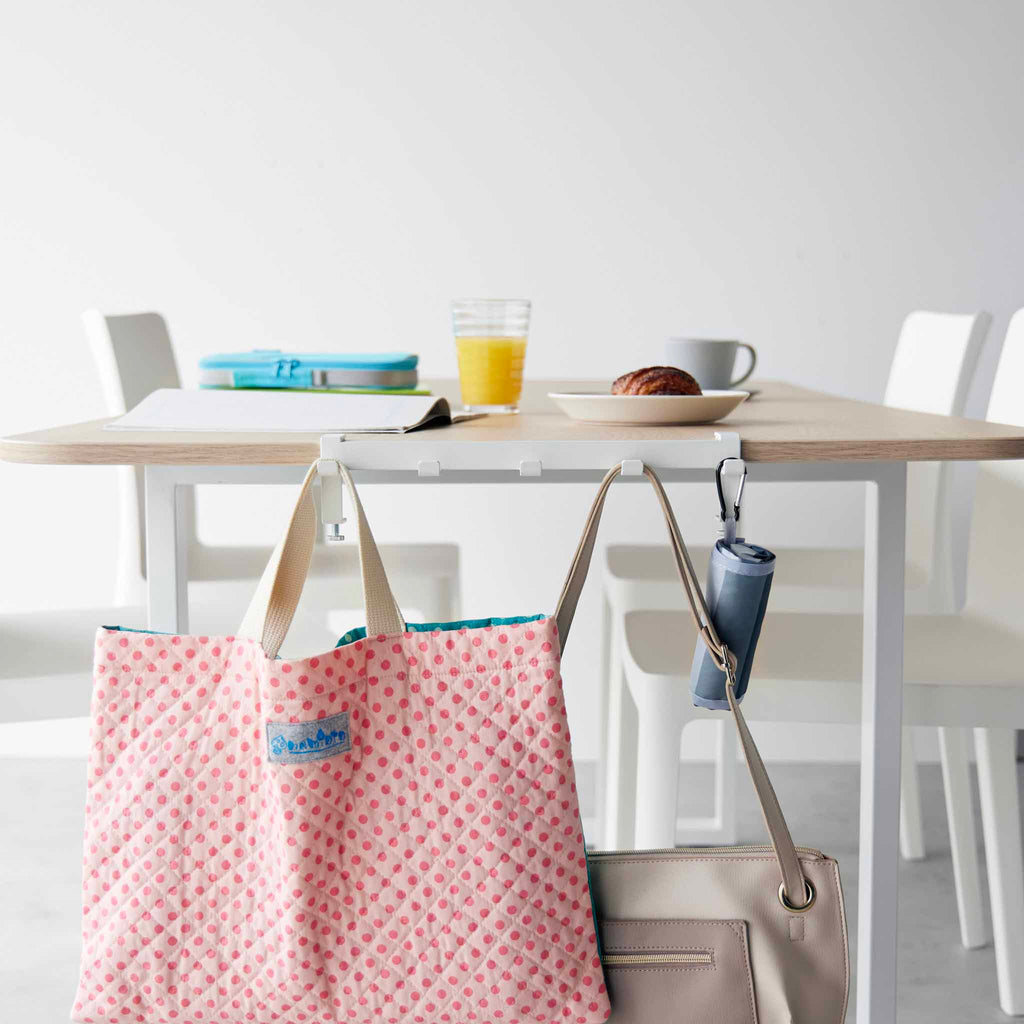 Crochets De Bureau Tower - Blanc