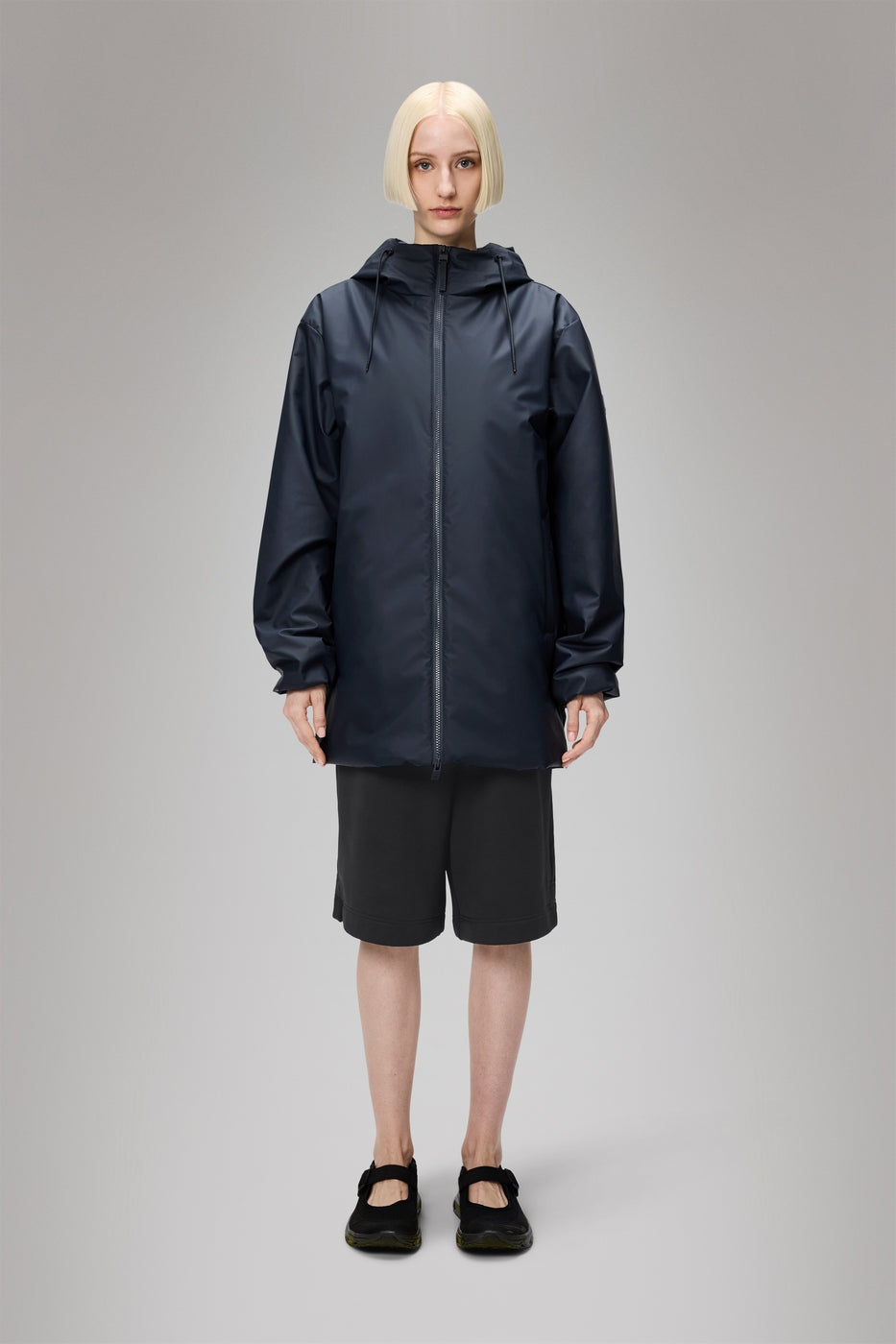 Veste Lohja Long Insulated Jacket W3T2 - Navy - Mixte