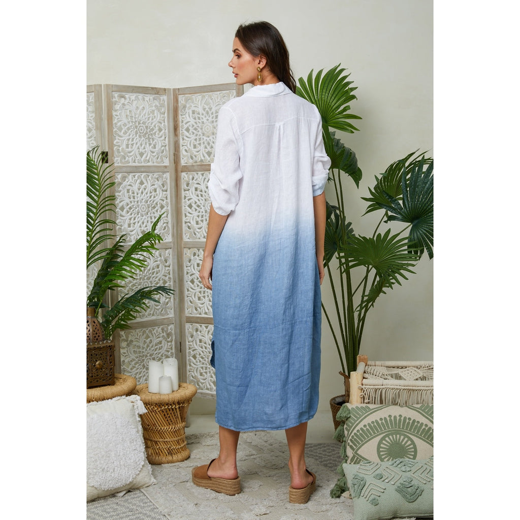 Robe - Indigo - Femme
