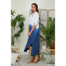 Autour Du Lin - Robe - Marine - Femme