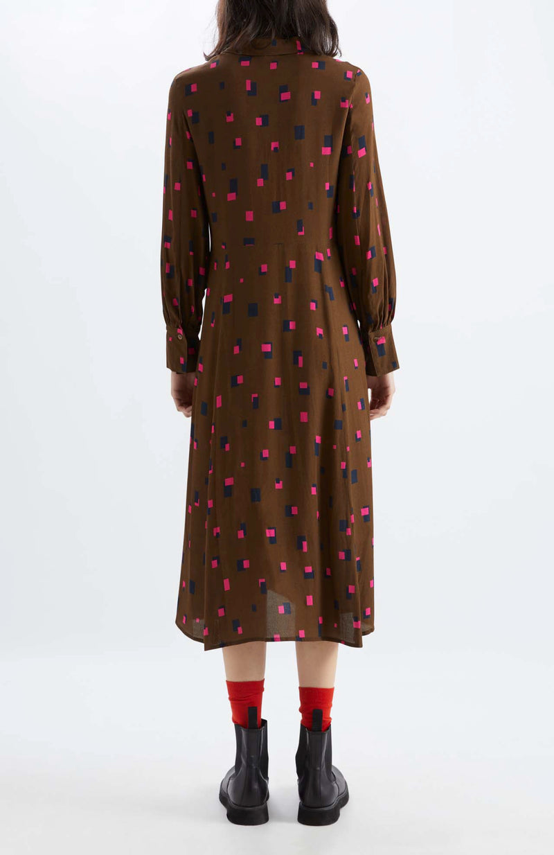 Robe Diane - Brown - Femme