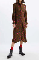 Robe Diane - Brown - Femme