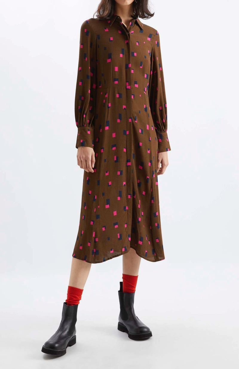 Robe Diane - Brown - Femme