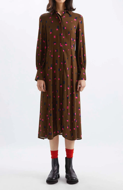 Robe Diane - Brown - Femme