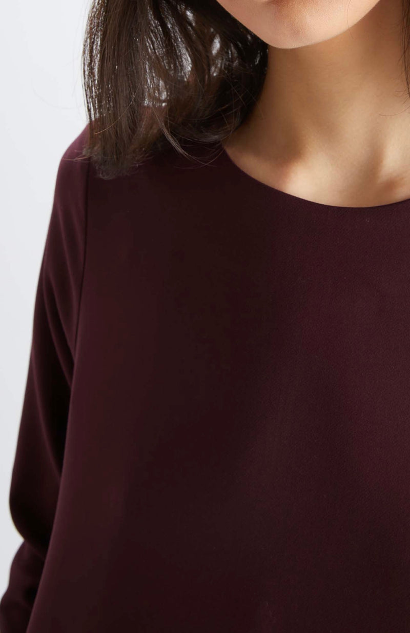 Robe Oinar - Burgundy - Femme