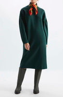 Robe Tabi - Dark Green - Femme