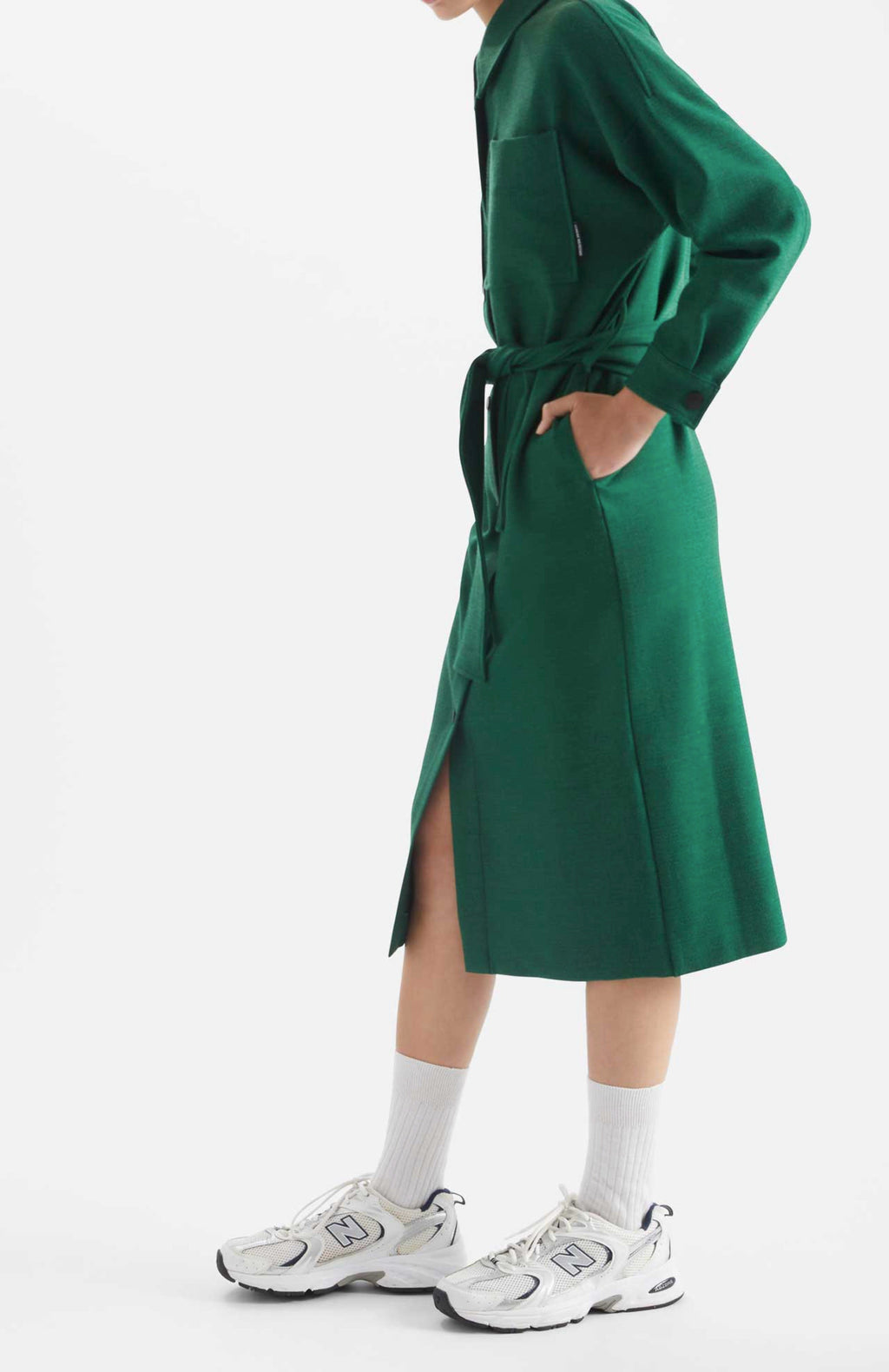Vestido Maide - Fisherman Green - Mujer