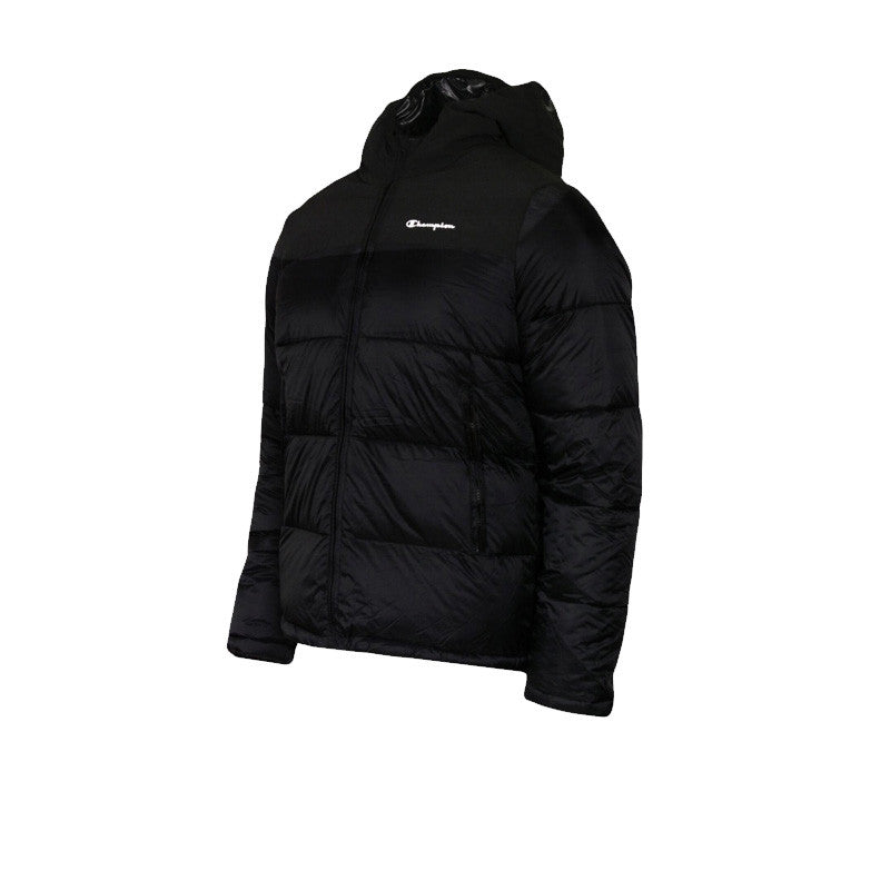 Doudoune À Capuche Champion - Noir