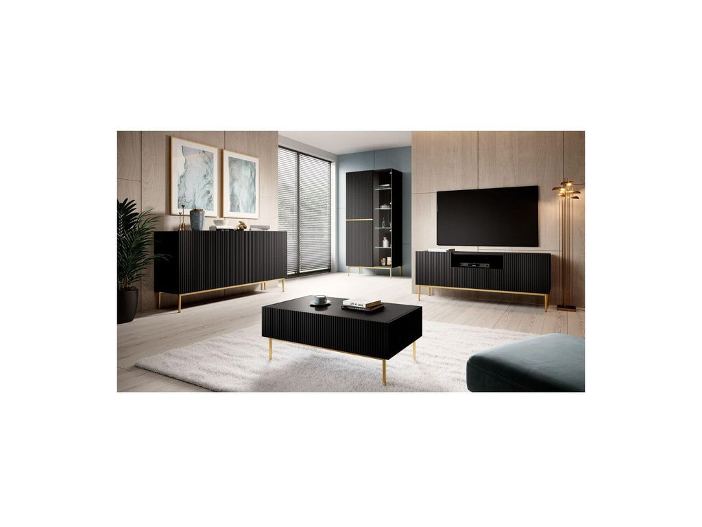 Kasha - Buffet 3 Portes - Pieds Or