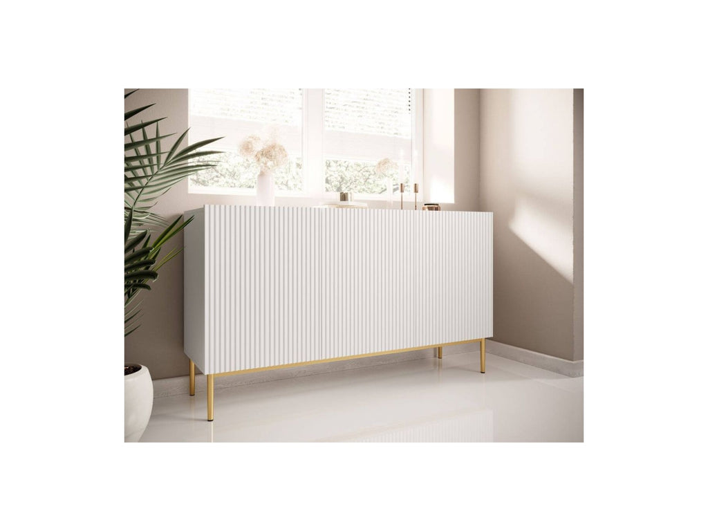 Kasha - Buffet 3 Portes - Pieds Or