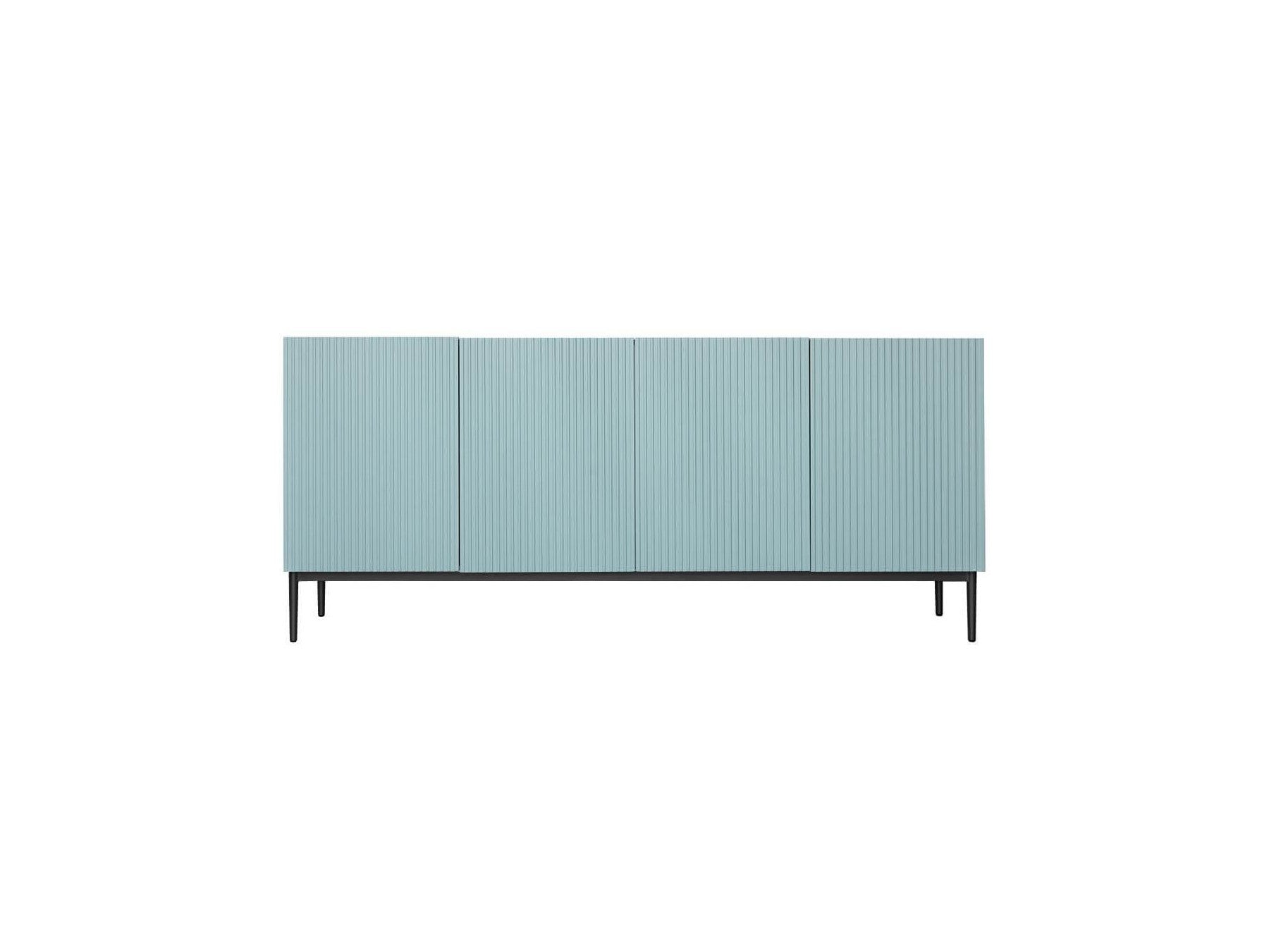 Kasha - Buffet 4 Portes - Pieds Noir