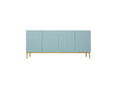 Kasha - 4 Door Sideboard - Gold Feet