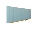Kasha - 4 Door Sideboard - Gold Feet